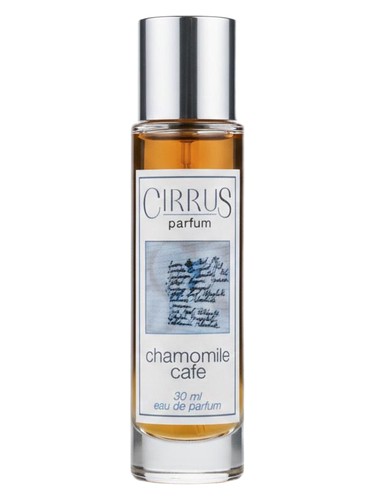 Frasco de Chamomile Cafe, de Cirrus Parfum