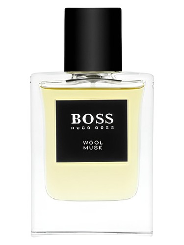 Frasco de BOSS The Collection Wool & Musk, de Hugo Boss