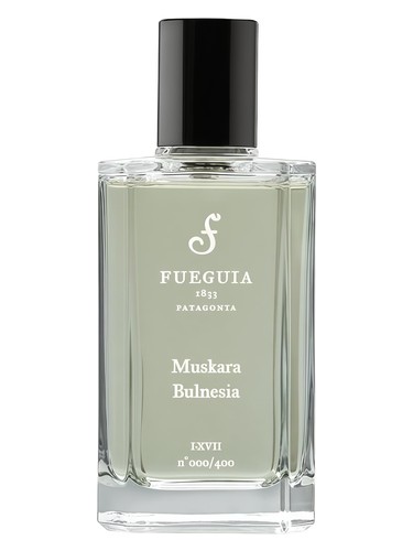 Frasco de Muskara Bulnesia, de Fueguia 1833