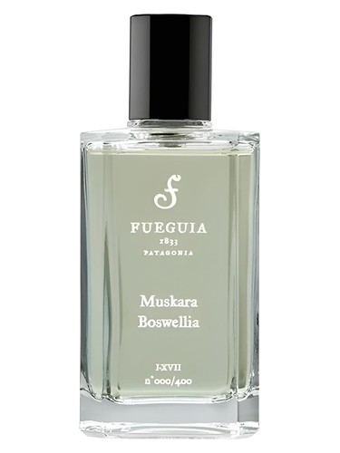 Frasco de Muskara Boswellia, de Fueguia 1833