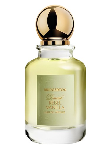 Frasco de Dearest Rebel Vanilla, de Bridgerton Parfums