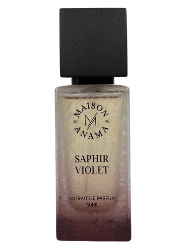 Frasco de Saphir Violet, de Maison Anama