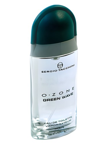 Frasco de O-Zone Green Wave, de Sergio Tacchini