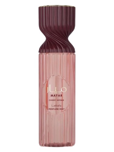 Frasco de Mayar Cherry Intense Mist, de Lattafa Perfumes