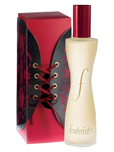 Frasco de F, de Frederick's of Hollywood