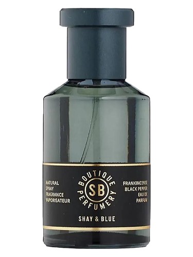 Frasco de Frankincense Black Pepper, de Shay & Blue London