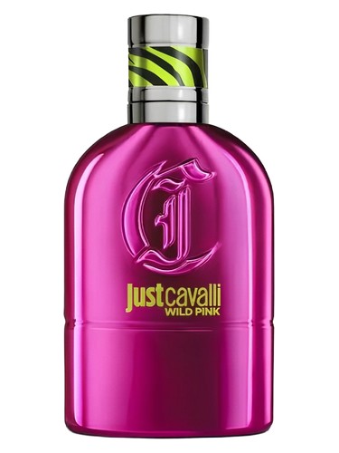Frasco de Just Cavalli Wild Pink, de Roberto Cavalli