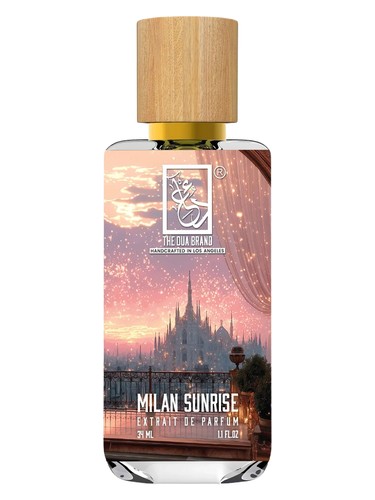 Frasco de Milan Sunrise, de The Dua Brand