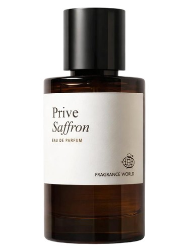 Frasco de Privé Saffron, de Fragrance World