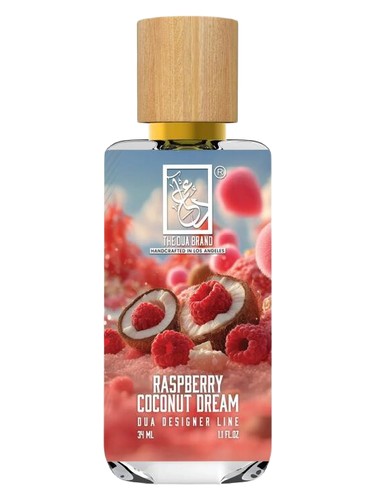 Frasco de Raspberry Coconut Dream, de The Dua Brand