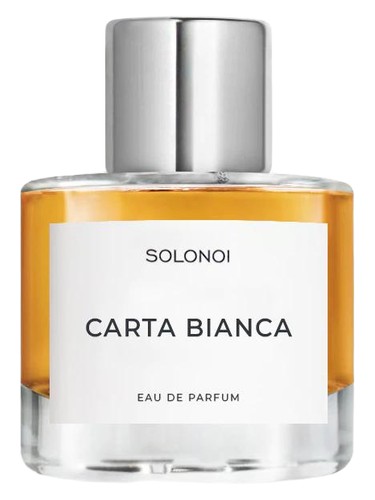 Frasco de Carta Bianca, de Solonoi
