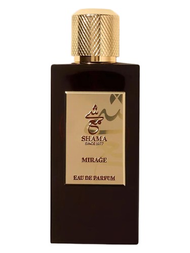 Frasco de Mirage, de Shama Perfumes