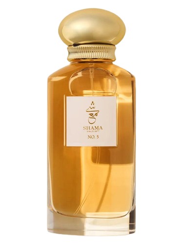 Frasco de No.5, de Shama Perfumes