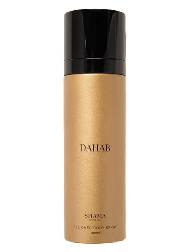Frasco de Dahab Body Spray, de Shama Perfumes