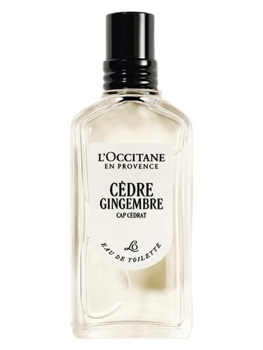 Frasco de Cèdre Gingembre Eau de Toilette, de L'Occitane en Provence