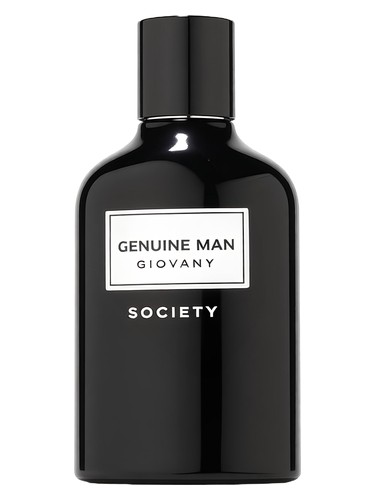 Frasco de Genuine Man Giovany Society, de Fragrance World