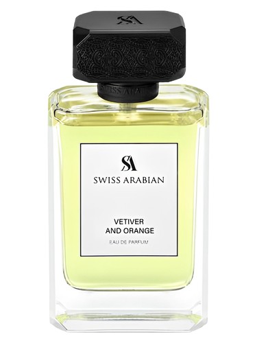Frasco de Vetiver and Orange — Swiss Arabian