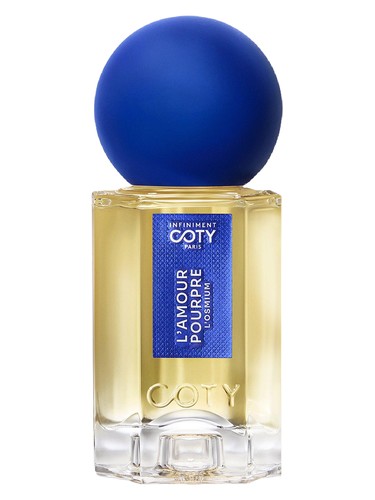 Frasco de L'Amour Pourpre, de Infiniment Coty Paris