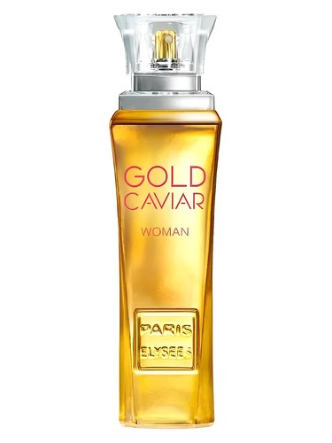 Frasco de Gold Caviar Woman, de Paris Elysees