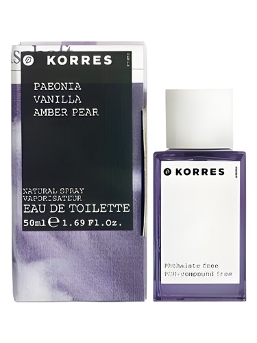 Frasco de Peonia Vanilla Amber Pear — Korres