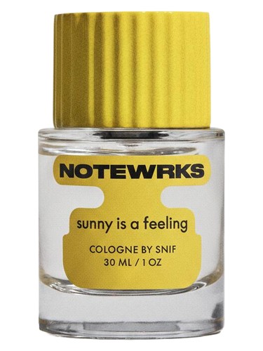 Frasco de Sunny is a Feeling, de NOTEWRKS