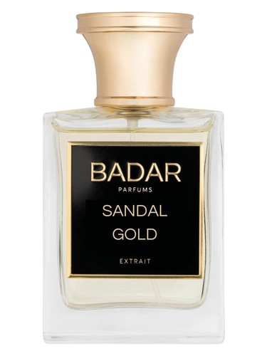 Frasco de Sandal Gold, de Badar