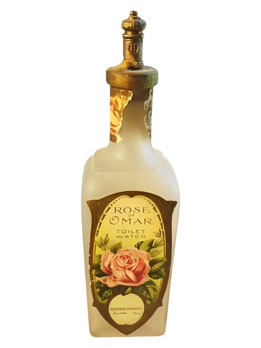 Frasco de Rose of Omar, de Richard Hudnut