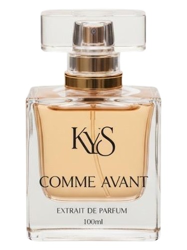 Frasco de Comme Avant, de KYS