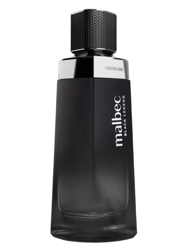 Frasco de Malbec Black Legend, de O Boticário