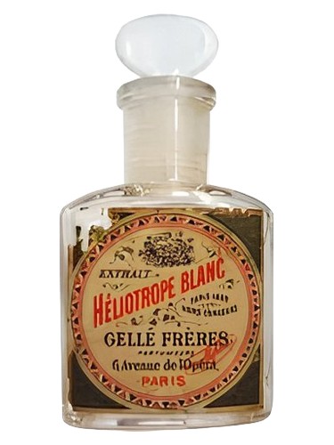 Frasco de Héliotrope Blanc, de Gelle Freres
