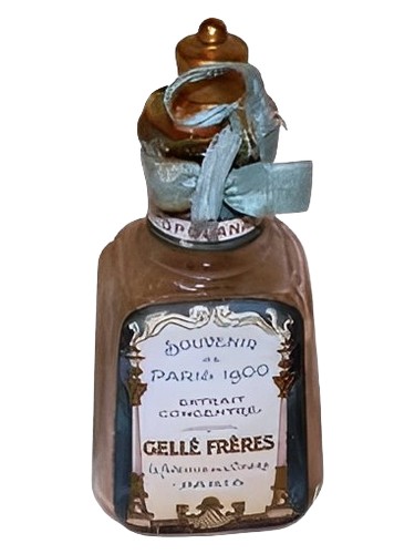 Frasco de Souvenir de Paris 1900 - Opoponax, de Gelle Freres