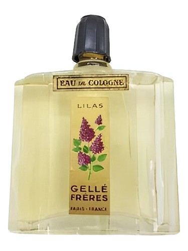 Frasco de Lilas Cologne, de Gelle Freres