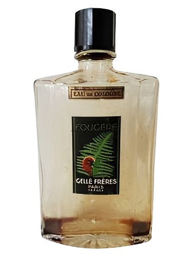 Frasco de Fougère Cologne, de Gelle Freres