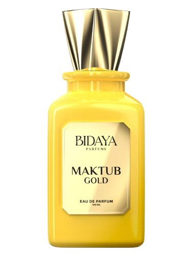 Frasco de Maktub Gold — Bidaya Parfums