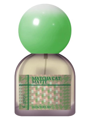 Frasco de Matcha Cat Matté, de d.grayi