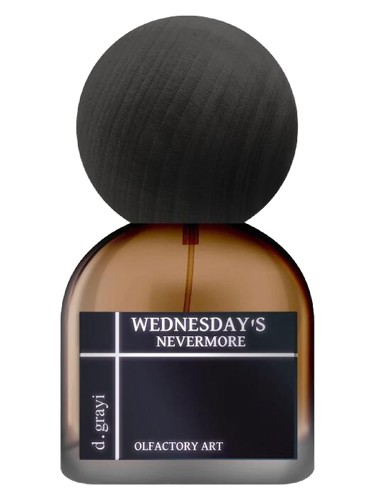 Frasco de Wednesday's Nevermore, de d.grayi