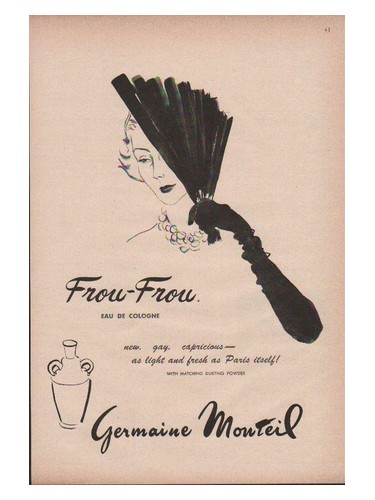 Frasco de Frou-Frou, de Germaine Monteil