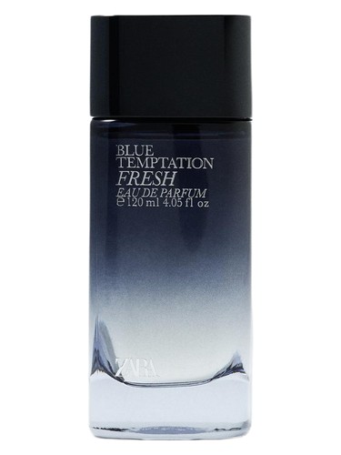 Frasco de Blue Temptation Fresh, de Zara