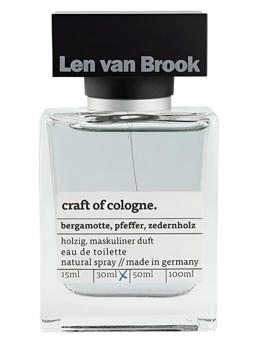 Frasco de Len van Brook - Craft of Cologne, de Jean & Len