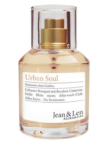 Frasco de Urban Soul, de Jean & Len