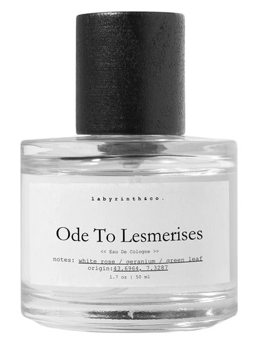 Frasco de Ode To Lesmerises, de Labyrinth & Co.