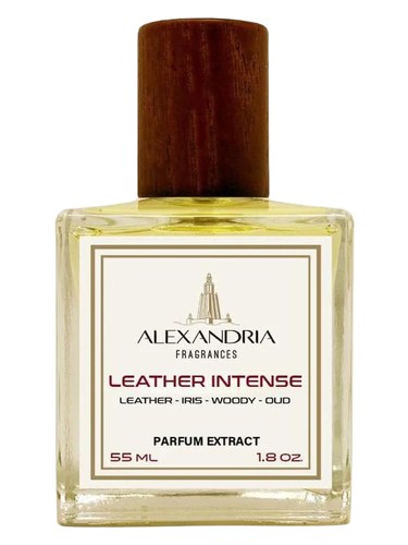 Frasco de Leather Intense, de Alexandria Fragrances