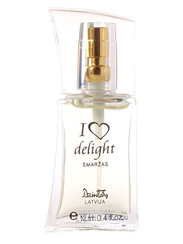 Frasco de I Love Delight, de Dzintars