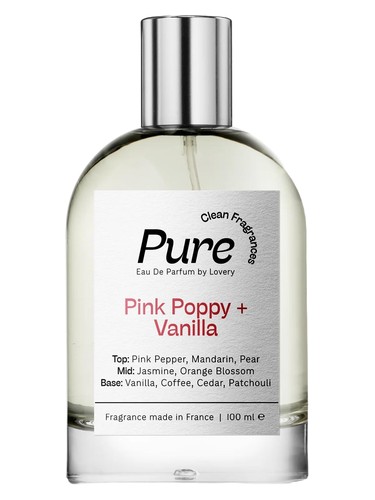 Frasco de Pink Poppy & Vanilla, de Lovery