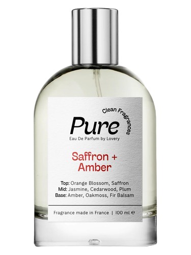 Frasco de Pure Saffron & Amber, de Lovery
