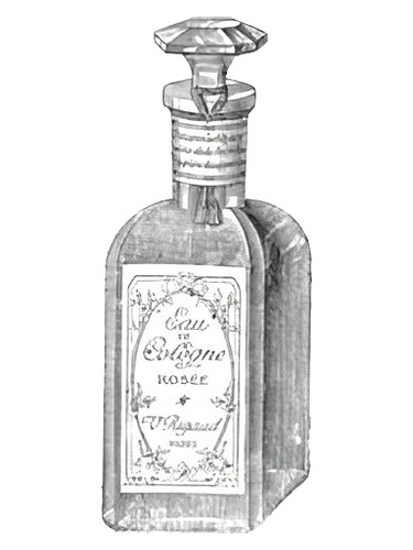 Frasco de Eau de Cologne Rosée, de Rigaud