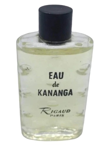 Frasco de Eau de Kananga, de Rigaud