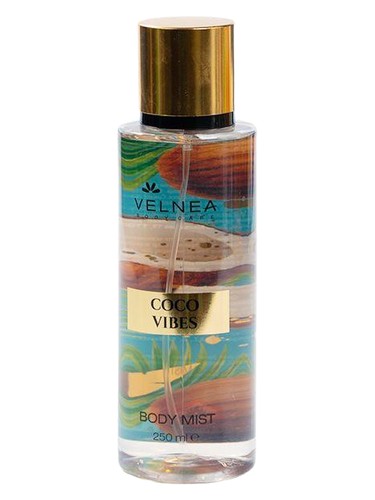 Frasco de Coco Vibes Body Mist, de Velnea