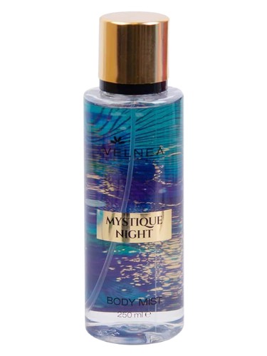 Frasco de Mystique Night Body Mists, de Velnea