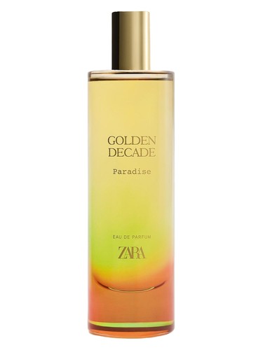 Frasco de Golden Decade Paradise, de Zara